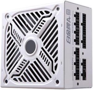 Corn Platinum A+1050W,1050W Fully Modular Power Supply,80PLUS Platinum Certification ,Ultra -Quiet Fluid Dynamic Bearing Fan,ATX 3.0 ,PCI-E 5.0 native,Automatic Speed Control-White