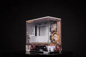 CORN Bauhaus Micro-ATX ITX Cpmputer Case, 6 Sides + 2 Light Panels Could Be Customized with HD Images(Goddess of Victory: Nikke)