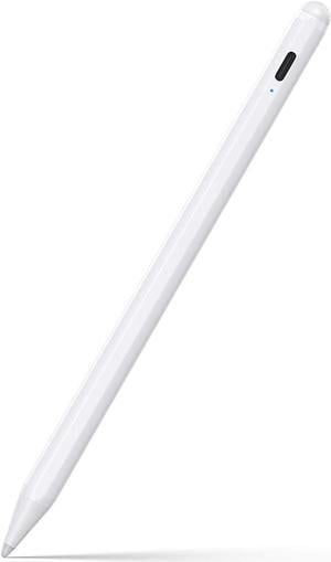 Stylus Pen for iPad 9th&10th Generation-2X Fast Charge Active Pencil  Compatible with Apple iPad Pro inch, iPad Air 3/4/5,iPad iPad Mini 5/6  Gen-White 