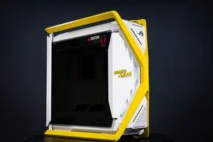 Corn Electronics GR701 E-ATX computer case, 420 mm dual radiator support, four 140 mm fans, metal GPU holder, component storage, ARGB fan hub, 60W fast charging Crayon Shin-chan