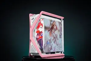 Corn Electronics GR701 E-ATX computer case, 420 mm dual radiator support, four 140 mm fans, metal GPU holder, component storage, ARGB fan hub, 60W fast charging-Quintessential Quintuplets