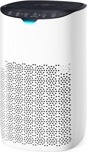Air Purifiers for Home Large Room Up to 1500Ft² with Air Quality Sensor&Auto Mode, UV, Efficient HEPA Air Purifiers Filter 99.97% of Pollen Allergies Smoke Dust Pet Dander for Bedroom