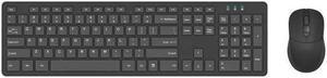 Corn Electronics  KW201 Wireless Keyboard Suit Game Office Dust Mouse Keyboard Keys 104 Set For Laptop Desktop Windows 98/2000/XP/10/11