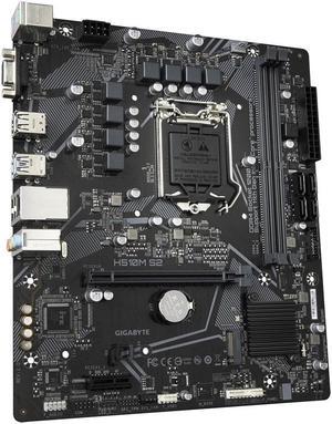 GIGABYTE H510M S2 Intel H510M Ultra Durable Motherboard with 6+2 Phases Digital VRM, PCIe 4.0* Design, Realtek 8118 Gaming LAN, Anti-Sulfur Resistor,  Smart Fan 6