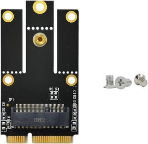 M.2 NGFF / Key E Card to mPCIe (PCIe+USB) Adapter For Laptop Desktop mPCIe slot