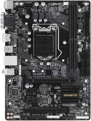 GIGABYTE GA-B250M-HD3 Motherboard, Supports 7th/ 6th Generation Processor