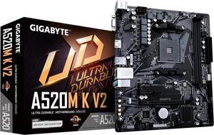 AM4 Gigabyte A520M K V2 mATX D4