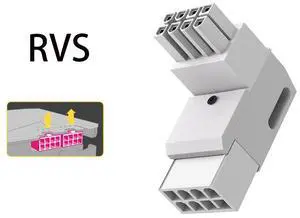 8Pin GPU Power Adapter, U Turn 90 Degree Video Card 8-Pin Female to Male Power Connector Desktop Graphics Card Cable Ties for Easy Installation White RVS 90 Degree 8Pin GPU Power Adapter, U Turn 90 Degree Video Card 8-Pin Female to Male Power Connector Desktop Graphics Card Cable Ties for Easy Installation White RVS 90 Degree