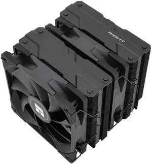 Peerless Assassin 120 Black CPU Air Cooler, 6 Heat Pipes,TL-C12B PWM Fan, Aluminium Heatsink Cover, AGHP Technology, for AMD AM4/AM5/Intel LGA 1700/115X/1851/1200/2066/2011 PA120 Black Peerless Assassin 120 Black CPU Air Cooler, 6 Heat Pipes,TL-C12B PWM Fan, Aluminium Heatsink Cover, AGHP Technology, for AMD AM4/AM5/Intel LGA 1700/115X/1851/1200/2066/2011 PA120 Black