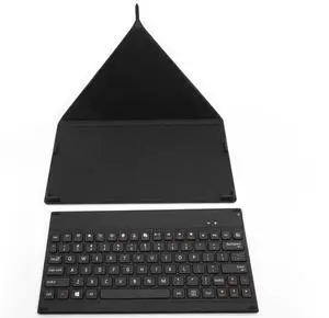 Bluetooth Keyboard with Premium Leather Cover Stand, Ultra-Slim Portable Mini Wireless Keyboard Suitable for iPad Pro Apple iPhone Tablets Window Android- Black for 9.7-11 inch Bluetooth Keyboard with Premium Leather Cover Stand, Ultra-Slim Portable Mini Wireless Keyboard Suitable for iPad Pro Apple iPhone Tablets Window Android- Black for 9.7-11 inch