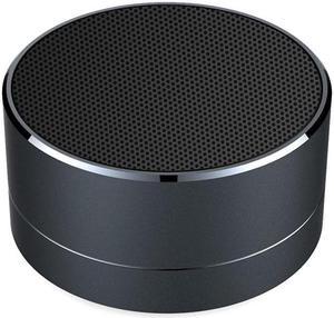 CORN Bluetooth Speaker Portable Wireless Mini Round Box Loudspeaker Metal Steel Stereo HIFI, Handsfree Call, TF Card, Enhanced Bass Resonator, For Iphone Ipad Android Smartphone