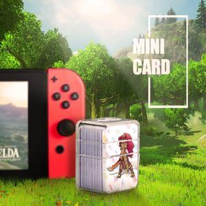 22PCs Mini PVC NFC Tag Card The Legend of Zelda Breath of the Wild For SwitchNS with Crystal Box