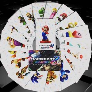 20pcs Full Set NFC PVC Tag Card Mario Kart 8 Amiibo Cards for Nintendo Switch