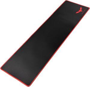 HV-MP830 Magic Eagle Extended Professional Gaming Mouse Pad Non-Slip Water-Resistant Rubber Base Cloth Computer Mouse Mat 35 x 12-Inch 3mm Thick XX-Large - Black US Fast Shipping