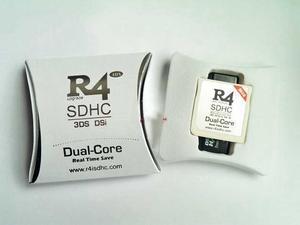 New R4I SDHC Dual Core Gold Pro Flash Card Adapter for DS DSI 2DS 3DS New3DS & All DS Consoles