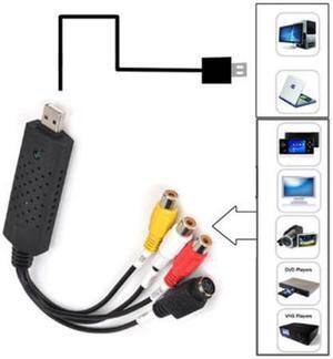Corn Electronics USB 2.0 Video Audio VHS to DVD Converter Capture Card Adapter