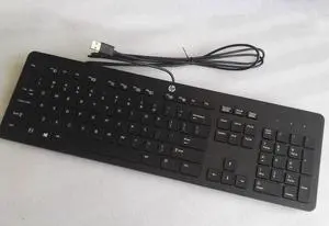 HP Business Slim - Keyboard USB Plug Version, Ultra-thin Quiet Clicking and Waterproof Function HP Business Slim - Keyboard USB Plug Version, Ultra-thin Quiet Clicking and Waterproof Function