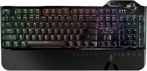 Azio MGK L80 Mechanical Gaming Keyboard (Brown K-Switch/RGB Backlight) MGK-L80-01