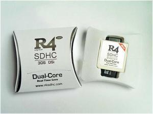 New R4I SDHC Dual Core Flash Card Adapter for DS DSI 2DS 3DS New3DS & All DS Consoles - White