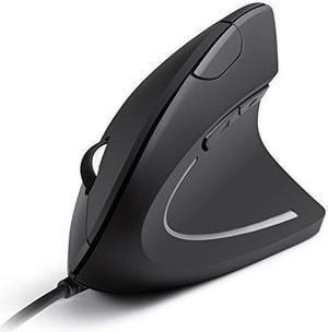 Ergonomic Optical USB Wired Vertical Mouse 1000/1600 DPI, 5 Buttons CE100