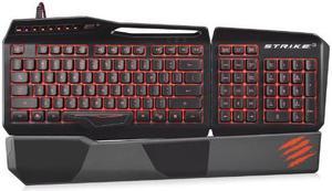 Mad Catz S.T.R.I.K.E. 3 Gaming Keyboard for PC(Glossy Black)
