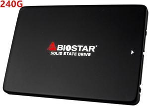 BIOSTAR S100 2.5" 240GB SATA III High Speed up to 510MB/s Read, 370MB/s Write Internal Solid State Drive For PC Desktop and laptop(SSD)