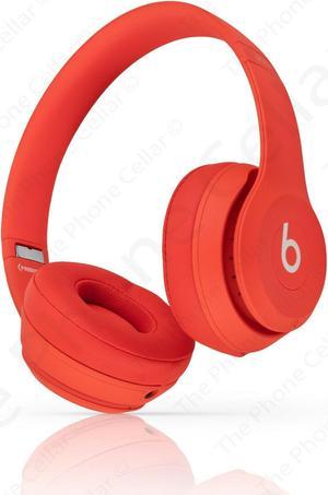 Apple Beats by Dr Dre Solo3 Wireless Headphones MX472LLA Citrus Red The Icon Collection