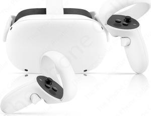 Used  Good Meta Oculus Quest 2 3010035102 VR Wireless Headset Controllers 256GB Windows PCs