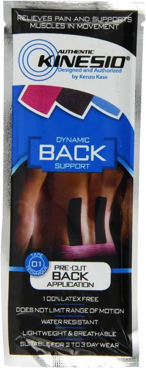 Kinesio Pre-Cut Application Back Tape