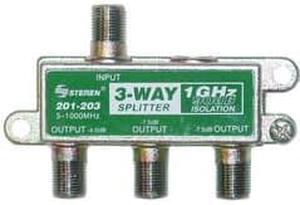 CableWholesale 201-203 F Coaxial Splitters