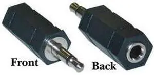 Cable Wholesale 3.5mm Stereo Female / 3.5mm Mono Male Adaptor