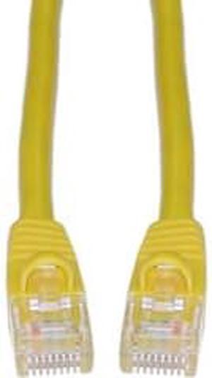 CAT6, UTP, with Molded Boot, 500MHz, Yellow, 2 ft