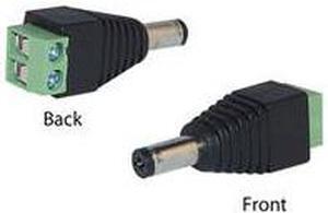 DC Plug (Power Male) to 2 Pin Terminal Adapter