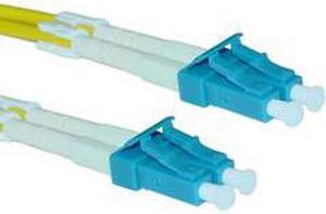 Cable Wholesale LC / LC, Singlemode, Duplex Fiber Optic Cable, 9/125, 3 Meter (10ft)