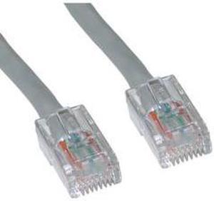 Cable Wholesale Cat 5E Gray Ethernet Patch Cable, Bootless, 3 Foot