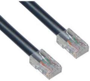 Cable Wholesale Cat 5E Ethernet Patch Cable Bootless 5 Foot - Black