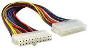Cable Wholesale ATX Power Supply Extension, 24 Pin, 12 inch