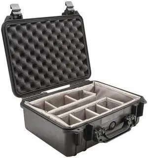 Pelican Protector Case 1450 with Padded Dividers - Hard case - copolymer - black