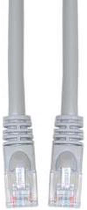 CAT5E, UTP, with Molded Boot, 350MHz, Gray, 3 ft