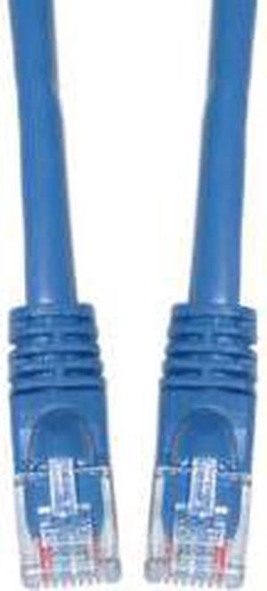 CAT6A, UTP, with Molded Boot, 500MHz, Blue, 15ft