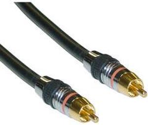 Digital Coaxial RCA Cable, Premium Grade 24K Gold, 75-ohm, 35 ft