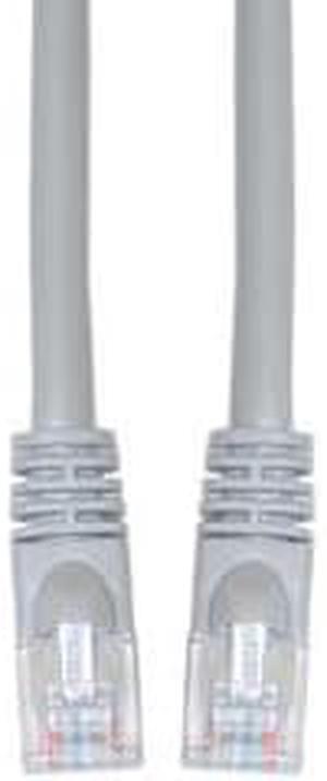 CAT6A, UTP, with Molded Boot, 500MHz, Gray, 35ft