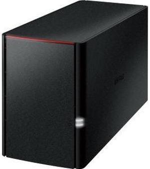 Buffalo Americas LS220D0802 Buffalo LinkStation 220 8TB 2-Drive NAS for Home (LS220D0802) - 2 x 4 TB HDD - Personal Cloud - Easy Setup - WebAccess - Backup Software - Gigabit Ethernet - USB Accessory