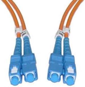 Fiber Optic Cable, SC / SC, Multimode, Duplex, 62.5/125, 20 meter (65.6 foot)