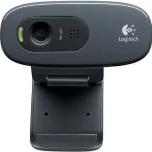 Logitech C270 Webcam - Black - USB 2.0