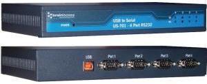 Brainboxes US-701 - USB 4 Port RS232 1MBaud
