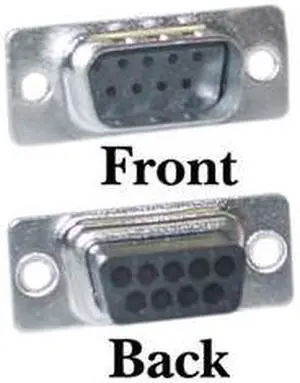 Cable Wholesale DB9 Pin Male Crimping Housing (Serial)