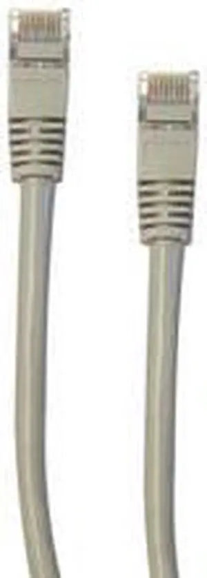 Shielded Cat6 Gray Ethernet Patch Cable, Snagless/Molded Boot, 100 foot