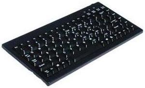 SolidTek KB-595BU Solidtek Mini 88 Keys POS Keyboard Black USB KB-595BU - USB - 88 Key - PC - QWERTY