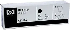 HP TIJ2.5 45A Bulk Ink Systm Bk HEWC6119A